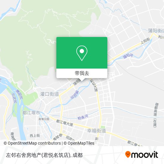 左邻右舍房地产(君悦名筑店)地图