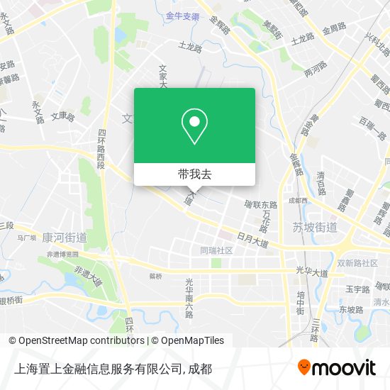上海置上金融信息服务有限公司地图