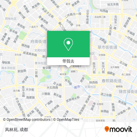 凤林苑地图