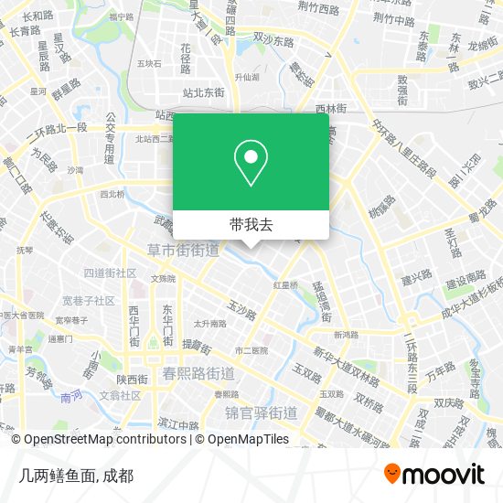 几两鳝鱼面地图