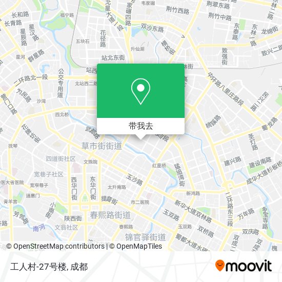 工人村-27号楼地图