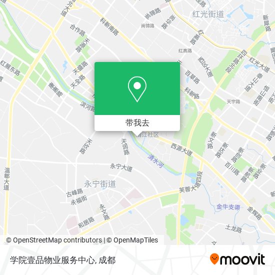 学院壹品物业服务中心地图