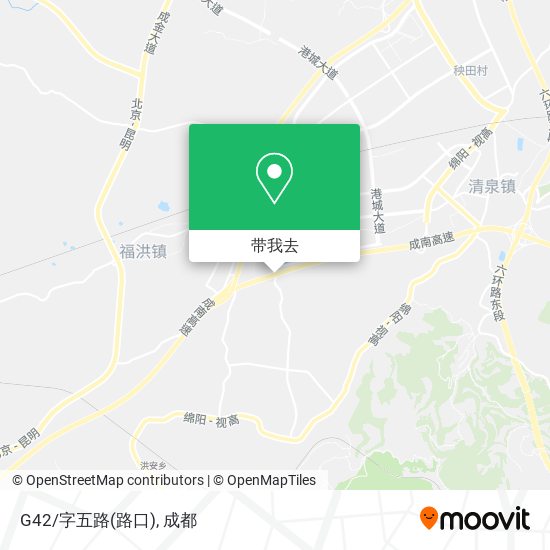 G42/字五路(路口)地图