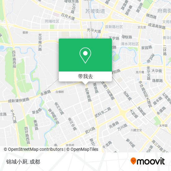 锦城小厨地图