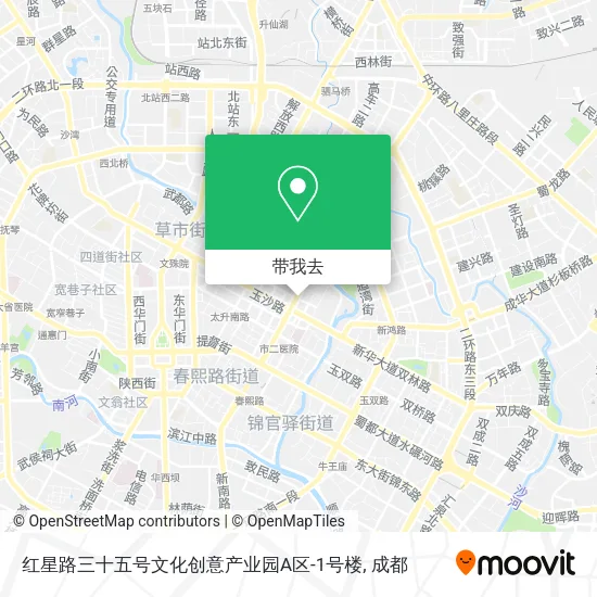 红星路三十五号文化创意产业园A区-1号楼地图