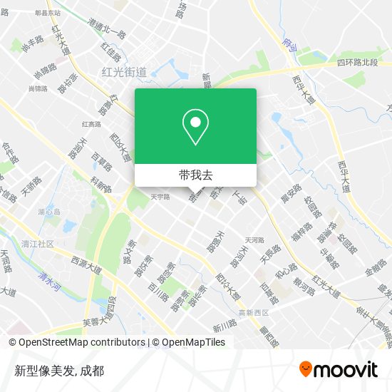 新型像美发地图
