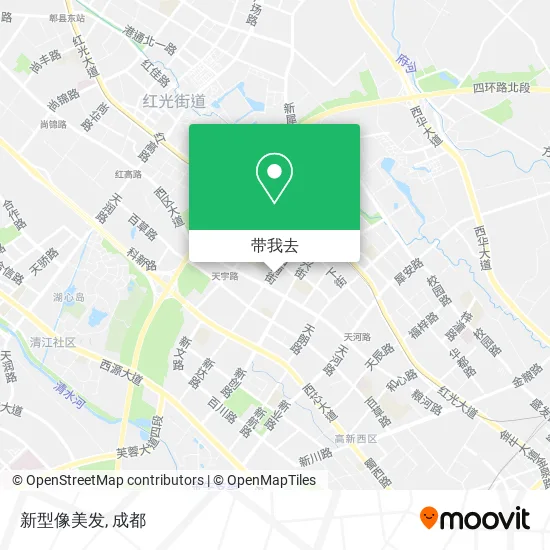 新型像美发地图