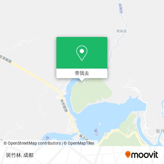 斑竹林地图