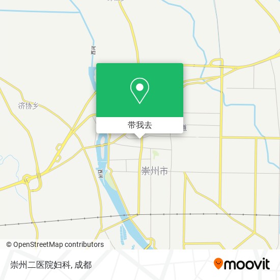 崇州二医院妇科地图