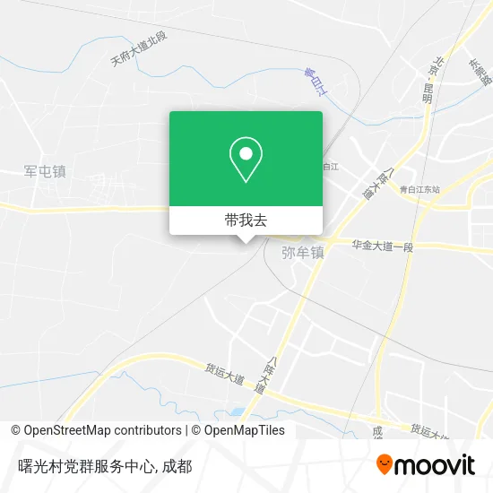 曙光村党群服务中心地图