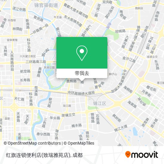 红旗连锁便利店(致瑞雅苑店)地图