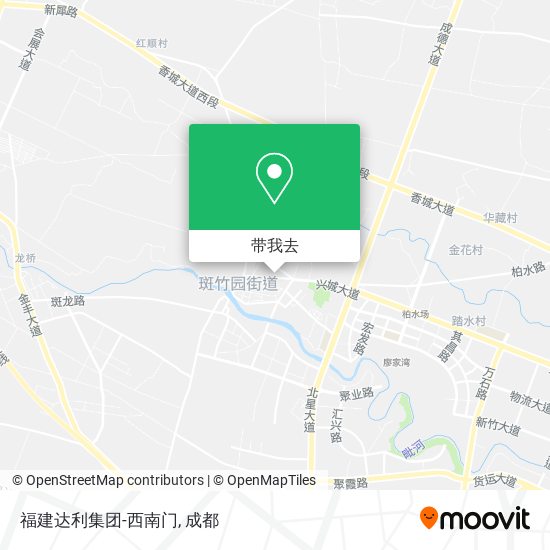 福建达利集团-西南门地图
