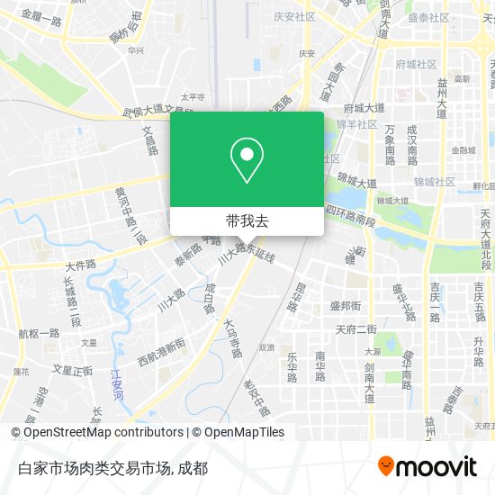 白家市场肉类交易市场地图