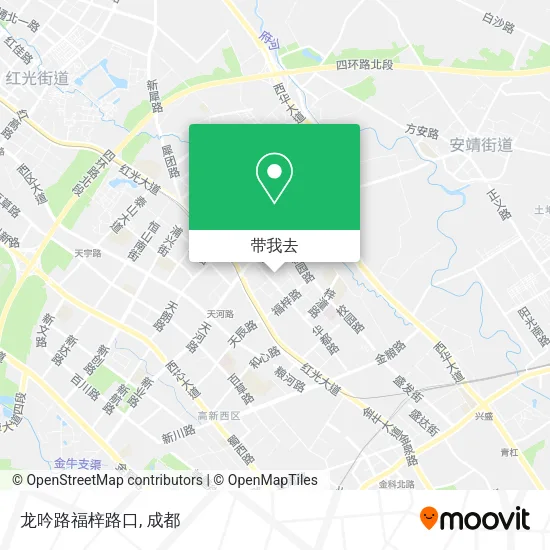 龙吟路福梓路口地图