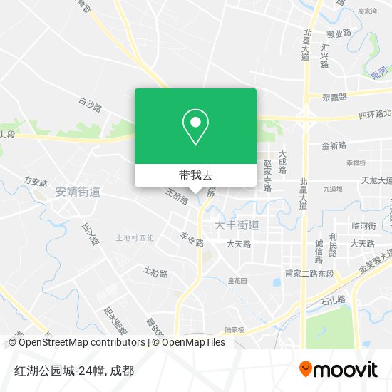 红湖公园城-24幢地图