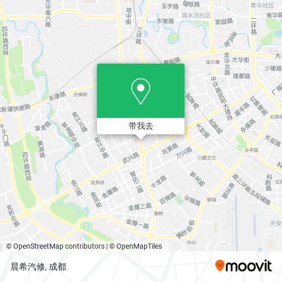 晨希汽修地图