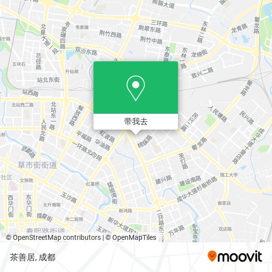 茶善居地图