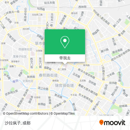 沙拉疯子地图