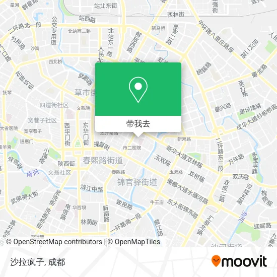 沙拉疯子地图