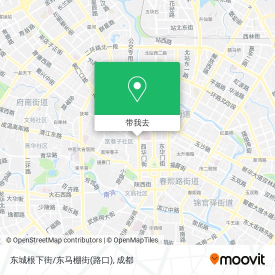 东城根下街/东马棚街(路口)地图