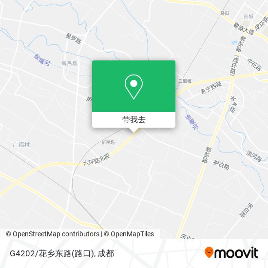 G4202/花乡东路(路口)地图