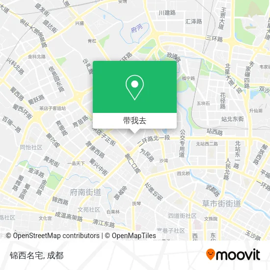 锦西名宅地图