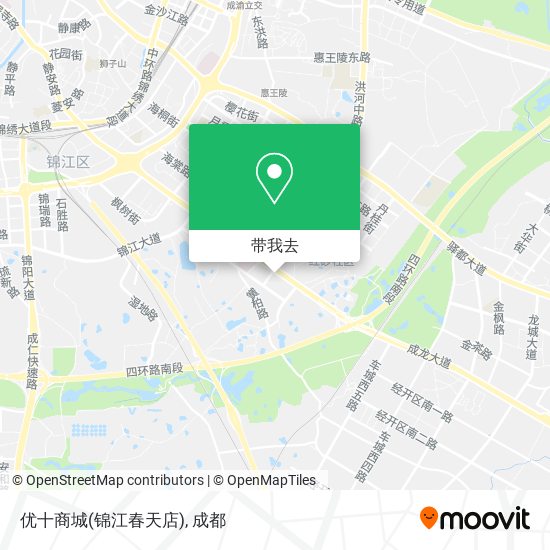 优十商城(锦江春天店)地图
