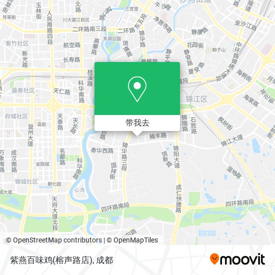 紫燕百味鸡(榕声路店)地图