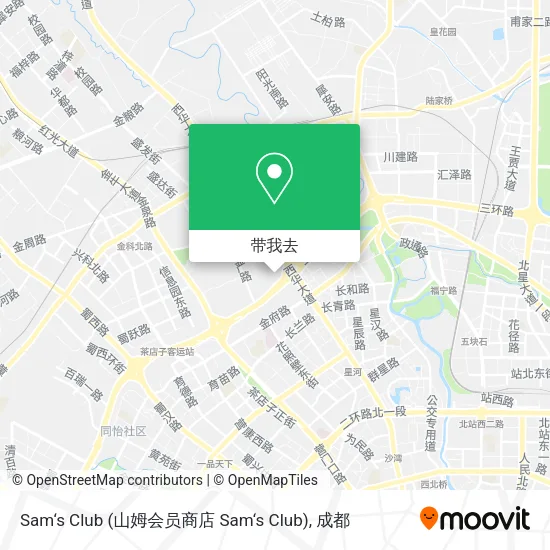 Sam‘s Club (山姆会员商店 Sam‘s Club)地图