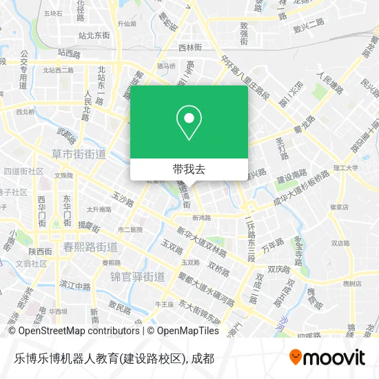 乐博乐博机器人教育(建设路校区)地图