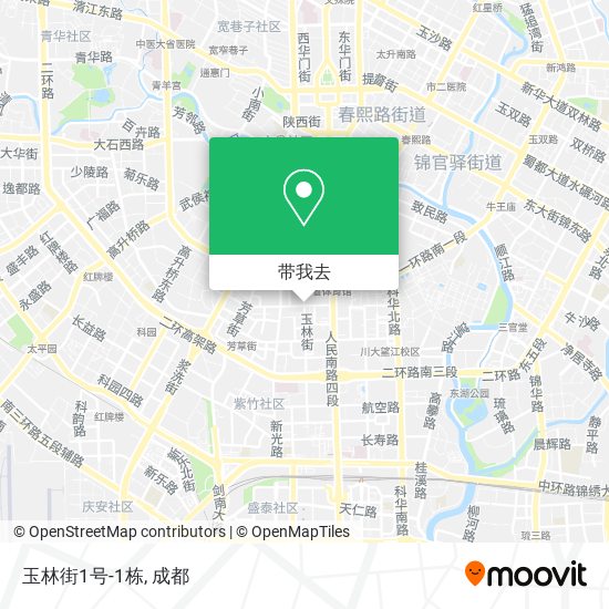 玉林街1号-1栋地图