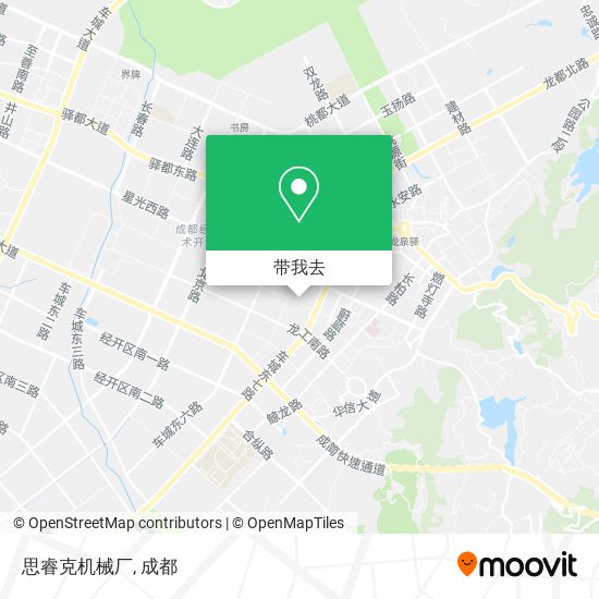 思睿克机械厂地图