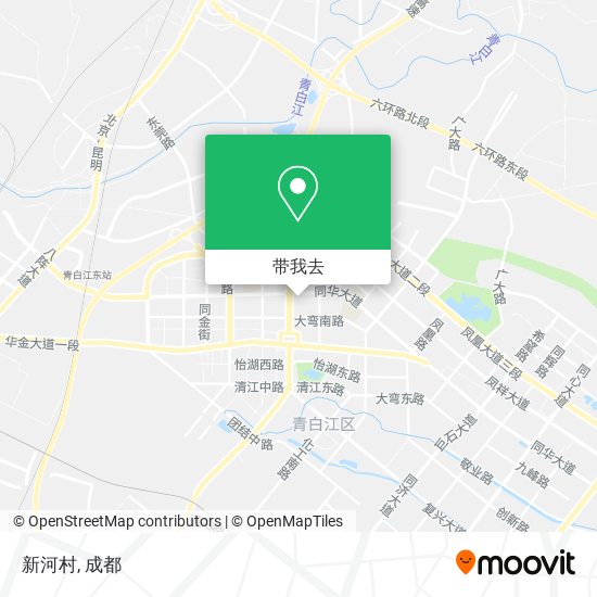 新河村地图