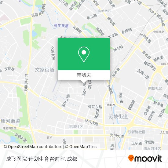 成飞医院-计划生育咨询室地图
