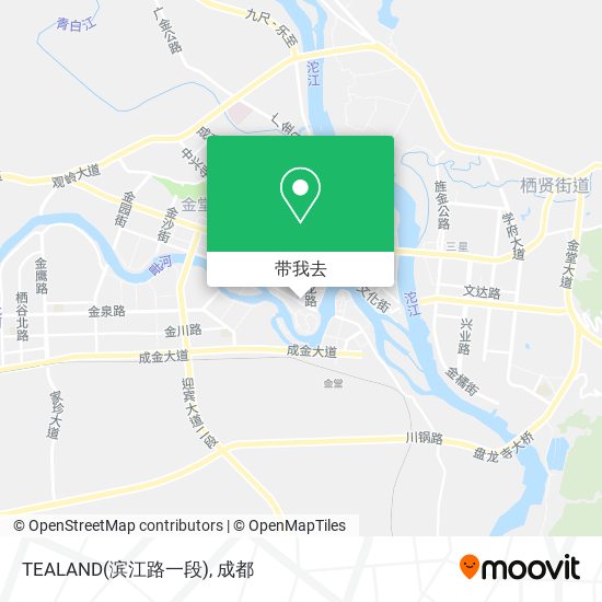 TEALAND(滨江路一段)地图