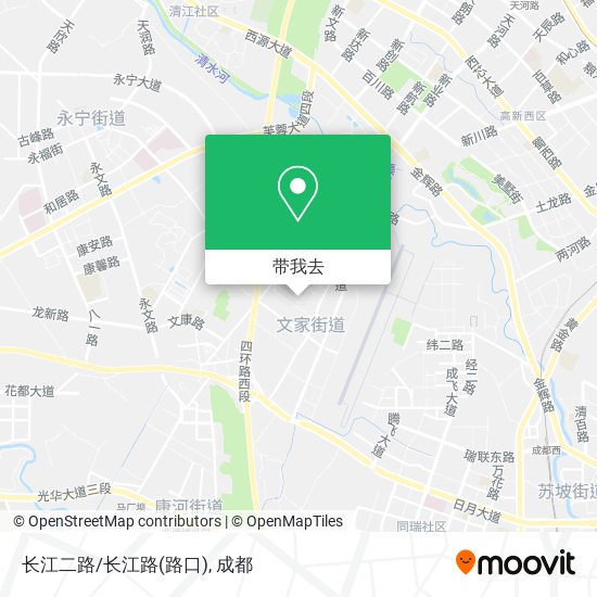 长江二路/长江路(路口)地图