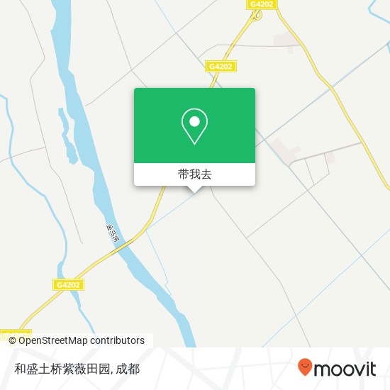 和盛土桥紫薇田园地图