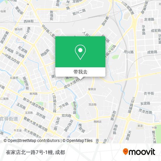 崔家店北一路7号-1幢地图