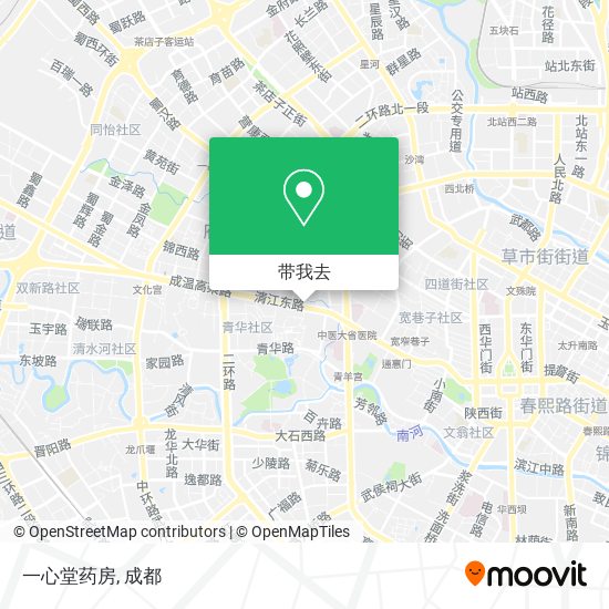 一心堂药房地图