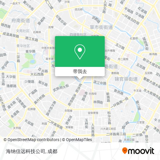 海纳信远科技公司地图