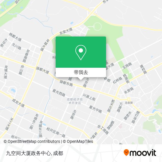 九空间大厦政务中心地图
