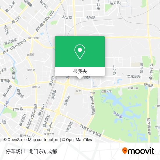 停车场(上·龙门东)地图