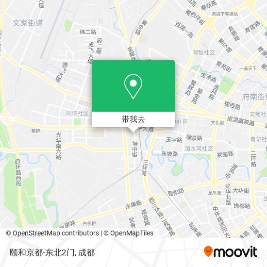 颐和京都-东北2门地图