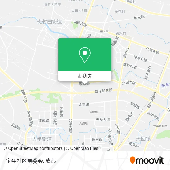宝年社区居委会地图