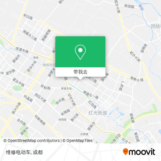 维修电动车地图