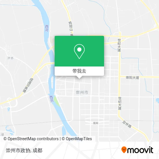 崇州市政协地图
