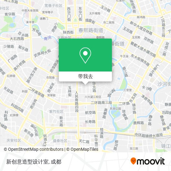 新创意造型设计室地图