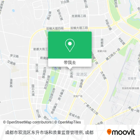 成都市双流区东升市场和质量监督管理所地图