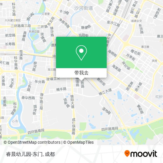 睿晨幼儿园-东门地图
