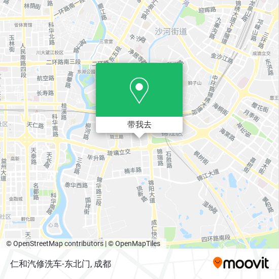 仁和汽修洗车-东北门地图